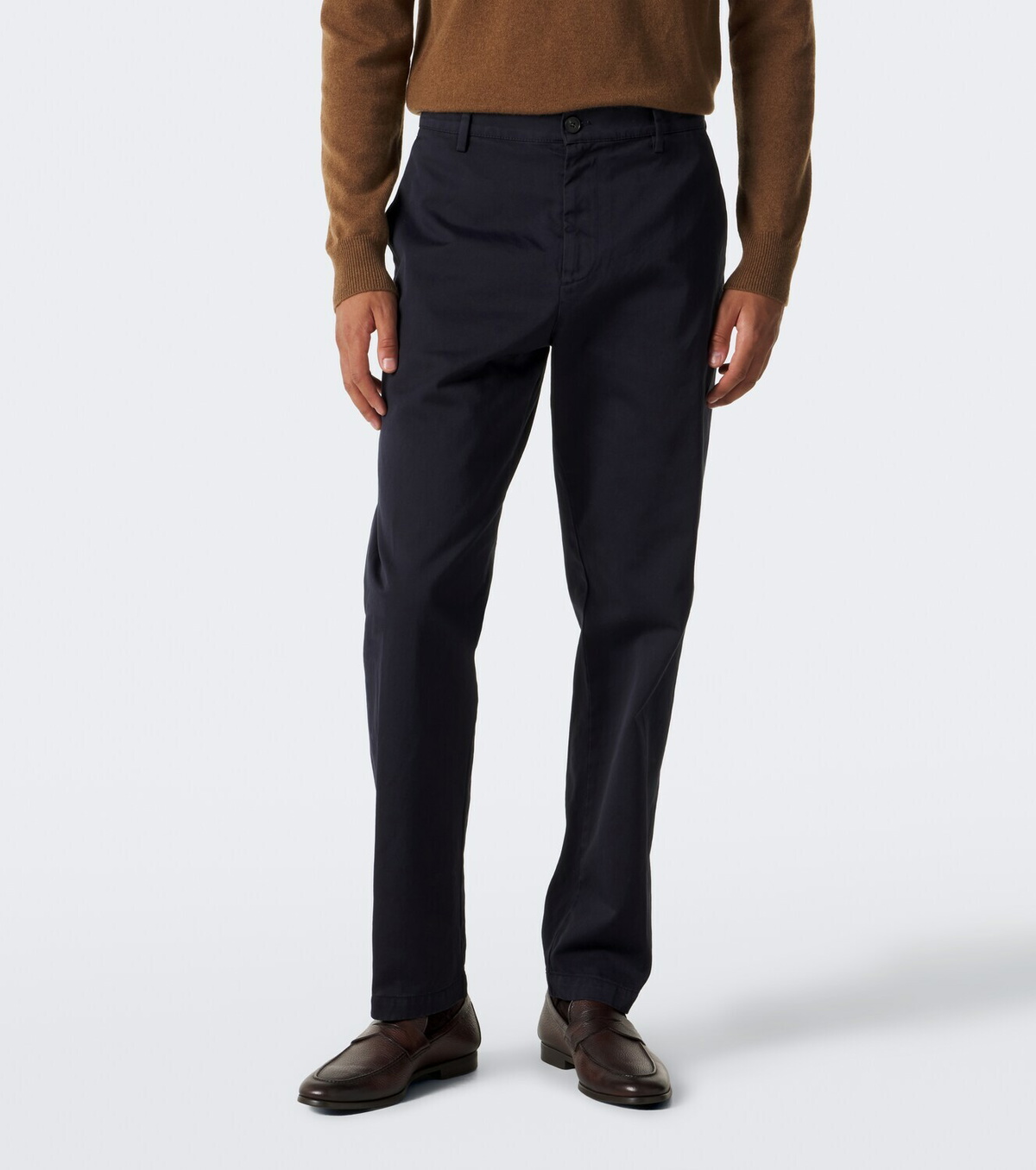 Canali Cotton straight chinos