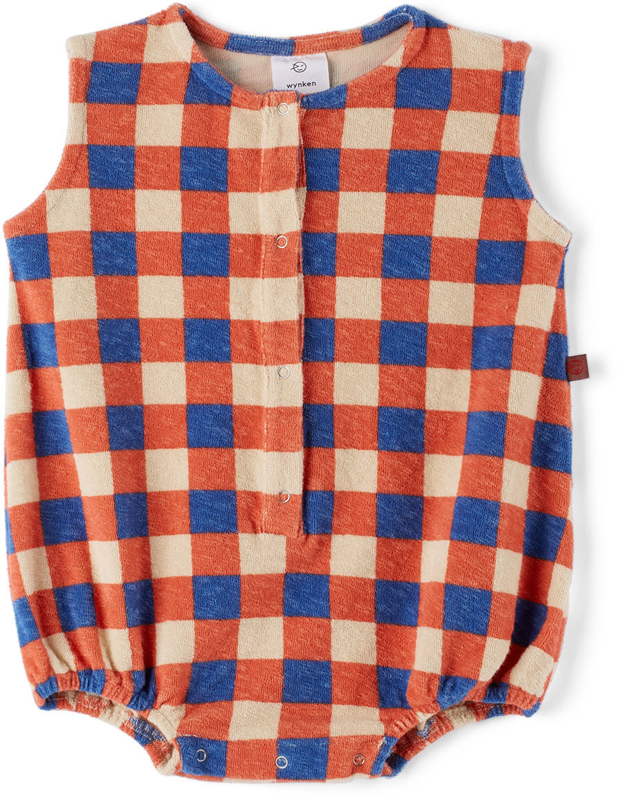 Wynken Baby Red & Blue Good Day Bodysuit