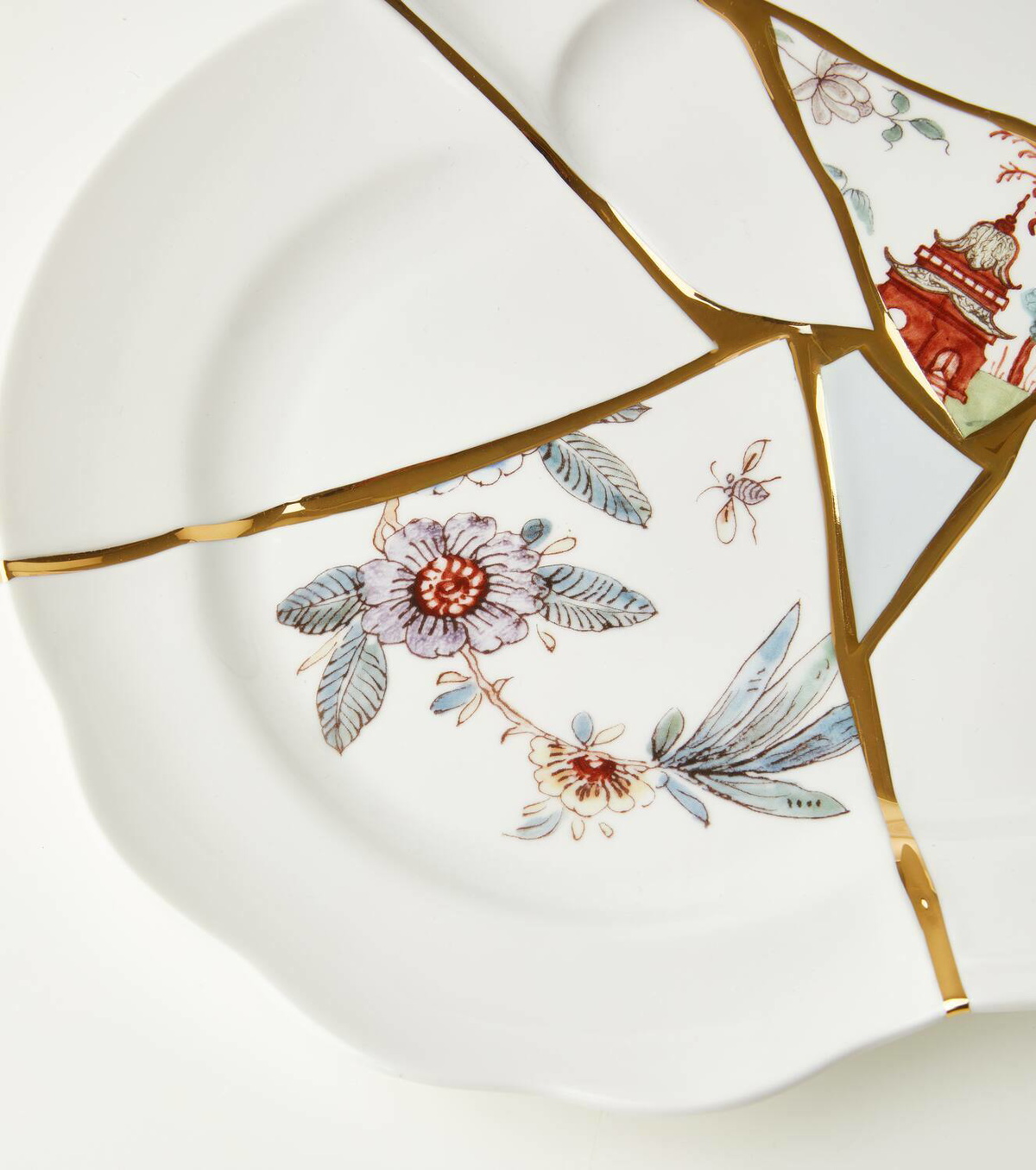 Seletti Kintsugi platter by Marcantonio Raimondi Malerba