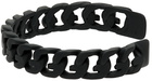 Givenchy Black Small G Chain Bangle Bracelet