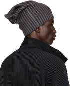 HOMME PLISSÉ ISSEY MIYAKE Brown Ronan Bouroullec Edition RB_Drawing Beanie