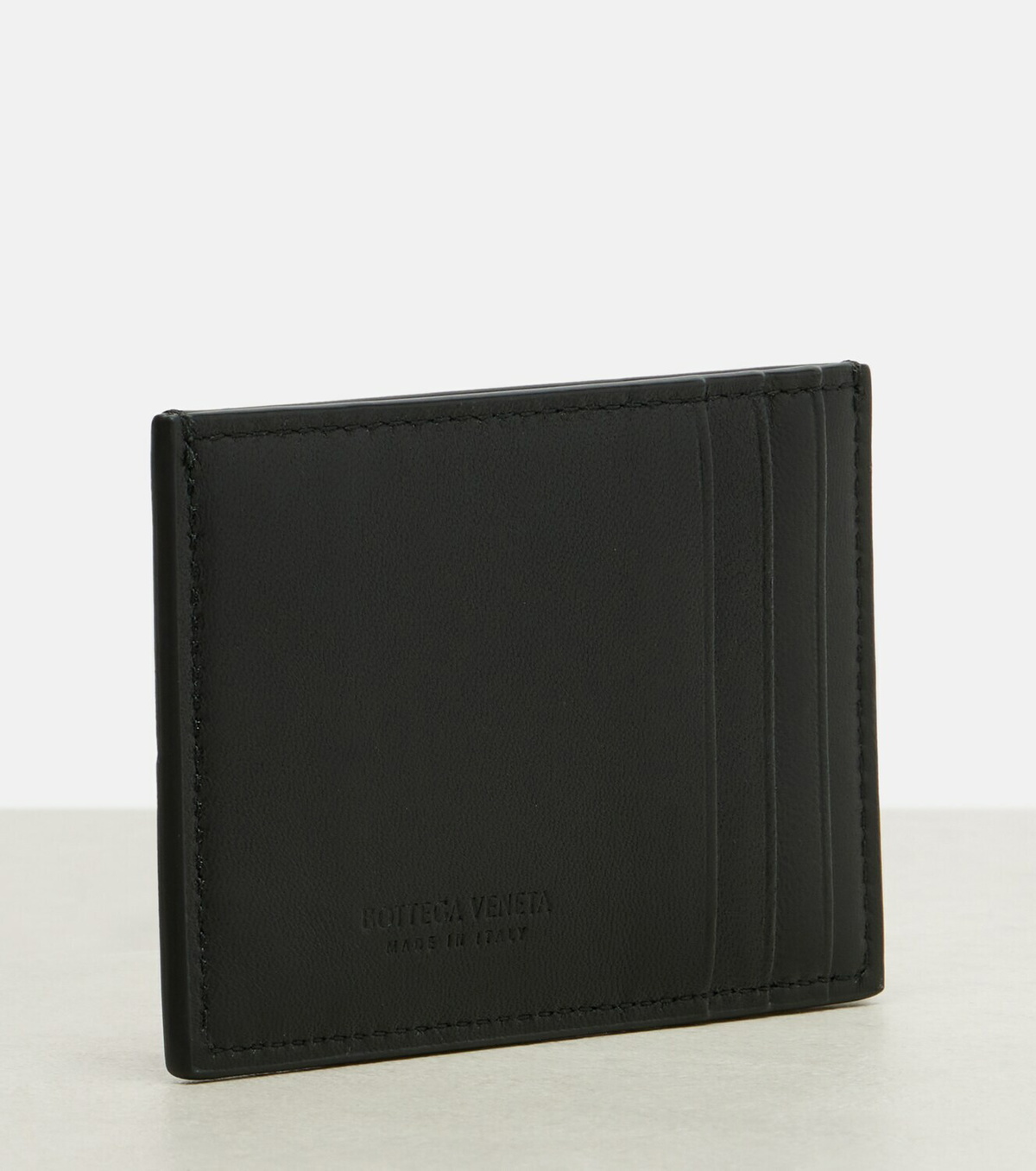 Bottega Veneta Cassette Intreccio leather card holder