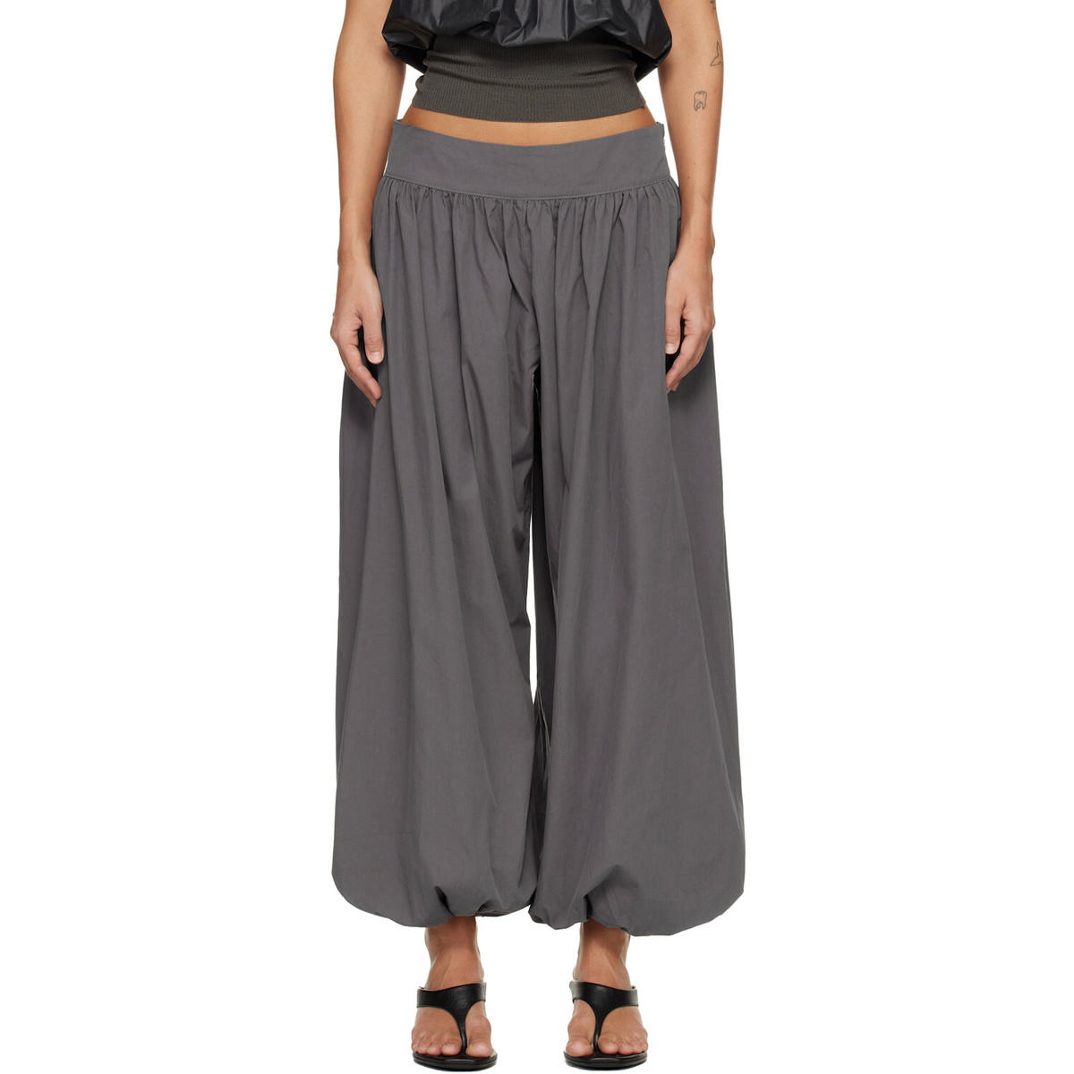 Belle Anna Gray Blanca Trousers