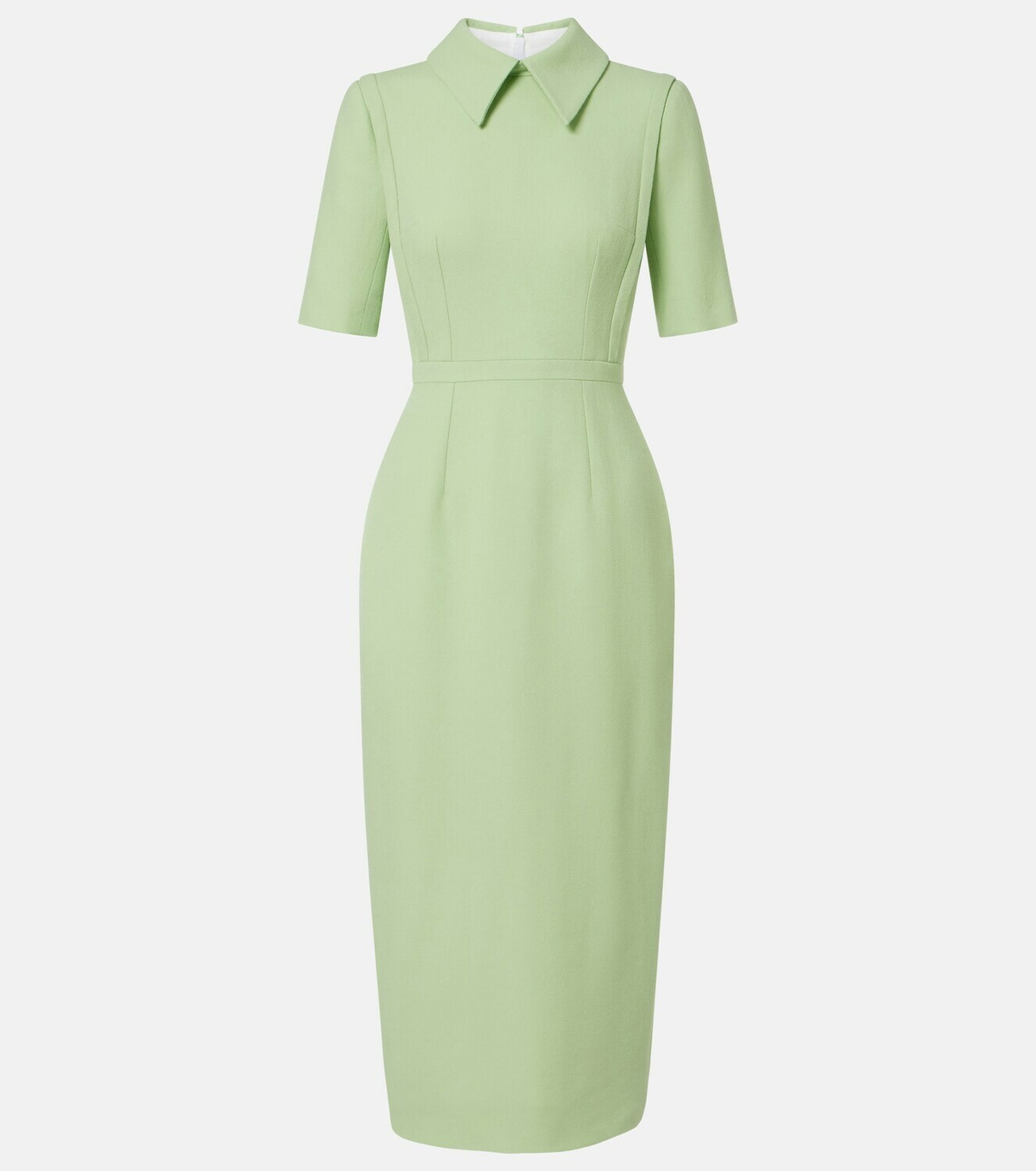 Emilia Wickstead Valletta wool crêpe midi dress