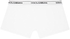 Dolce & Gabbana Two-Pack White Boxers
