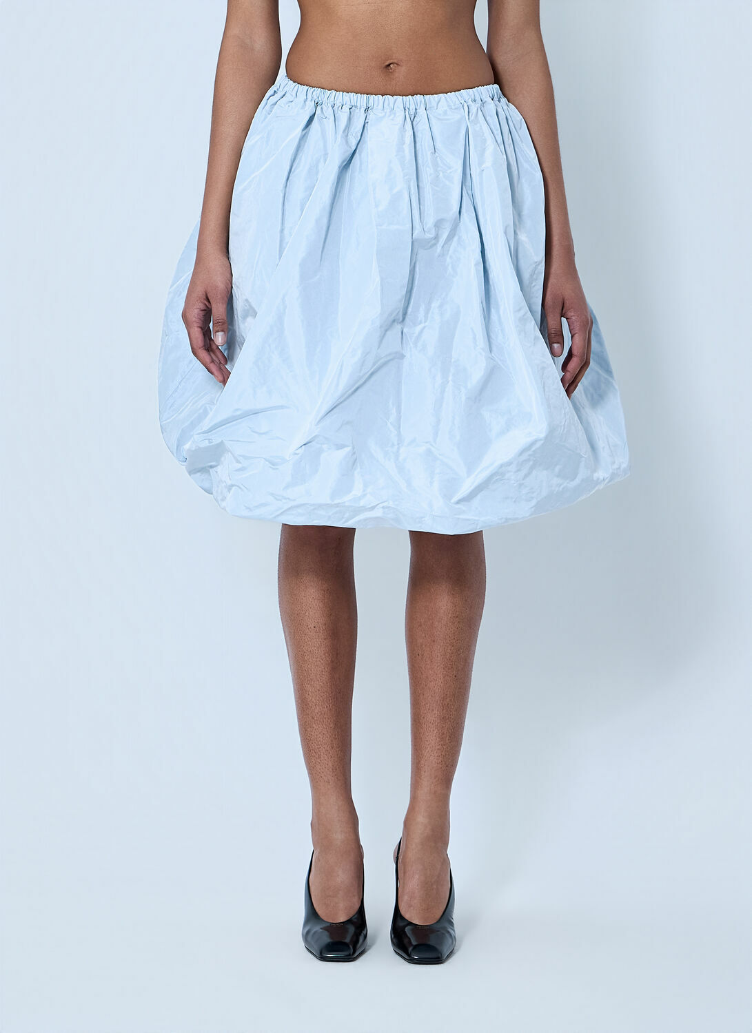 Prada Balloon Skirt in Structured Fabric