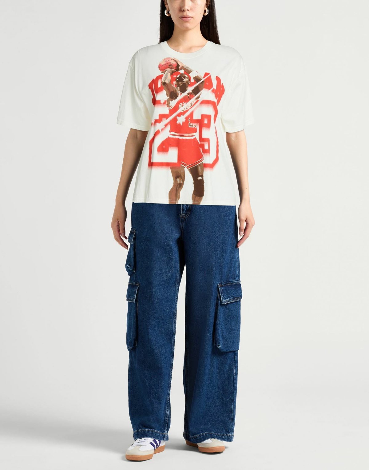 Jordan Womens T-shirt Ivory