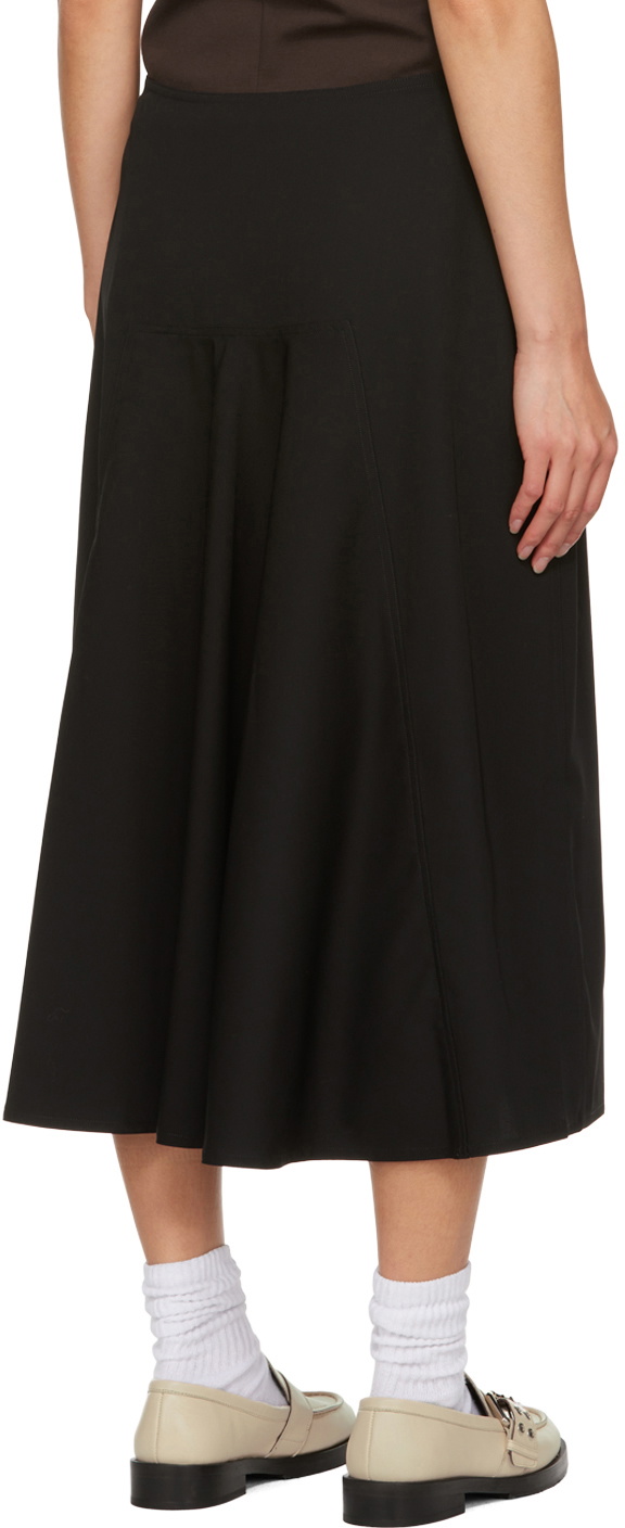 Sofie D'Hoore Black Secret Midi Skirt