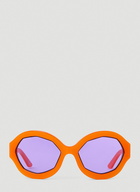 Marni - Cumulus Cloud Sunglasses in Orange