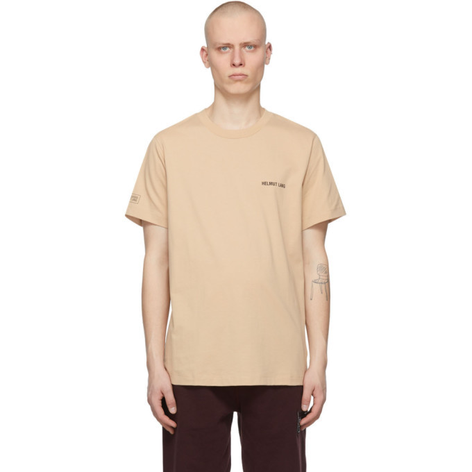 Photo: Helmut Lang Tan Older T-Shirt