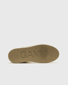 Ganni Sporty Mix Cupsole High Top Sneaker Brown - Womens - Basketball