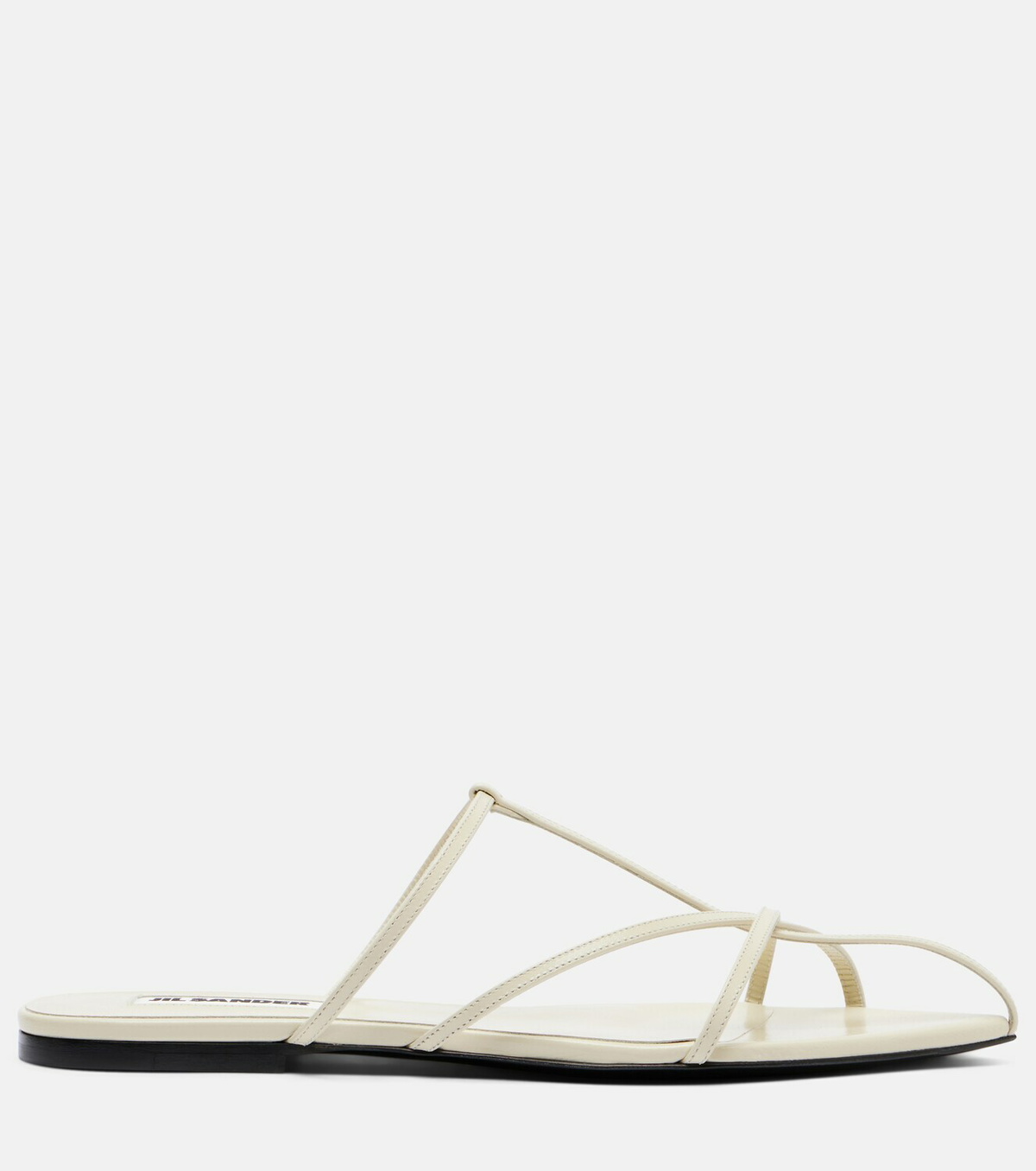 Jil Sander Cage leather sandals