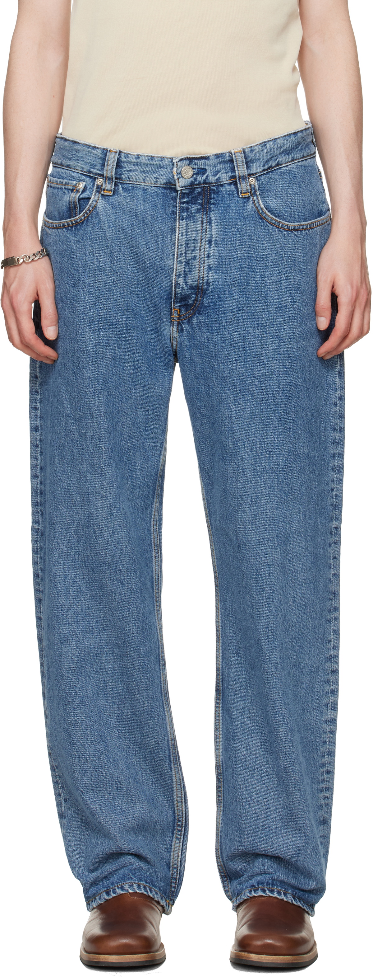 Won Hundred Blue Steve Jeans