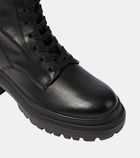 Bogner Chesa Alpina leather combat boots