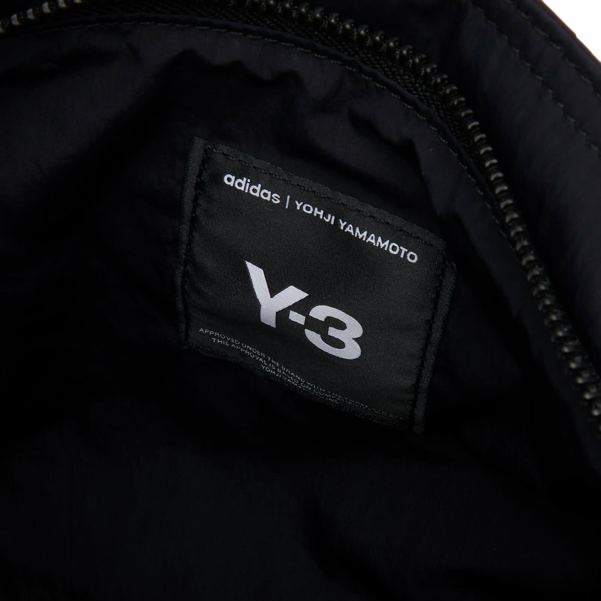 Y-3 Men's Nylon Sacoche Bag in Black Y-3
