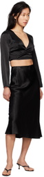 THIRD FORM SSENSE Exclusive Black Crush Blouse