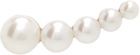 Sophie Bille Brahe Petite Croissant Japonais Single Earring