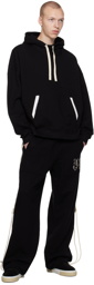 Palm Angels Black Monogram Sweatpants