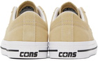 Converse Beige One Star Pro Sneakers