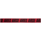 Aries Black Webbing Logo Belt