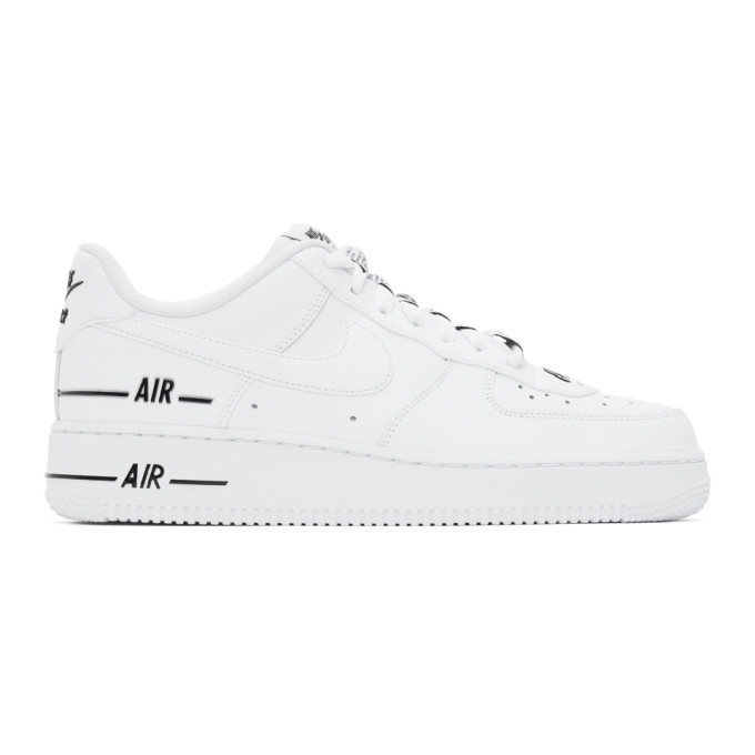 Photo: Nike White Air Force 1 07 Sneakers
