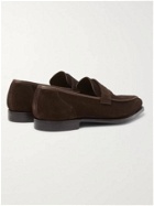 GEORGE CLEVERLEY - George Leather Penny Loafers - Brown