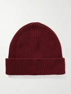 Paul Smith - Ribbed Cashmere and Wool-Blend Beanie