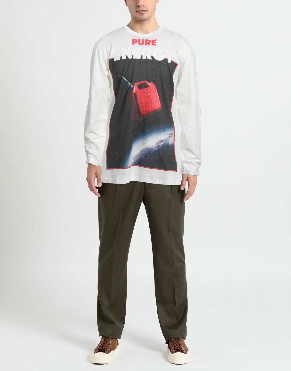 Diesel Mens T-shirt in White