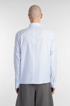 J.L-A.L Palaeo Shirt Shirt In Cyan Cotton