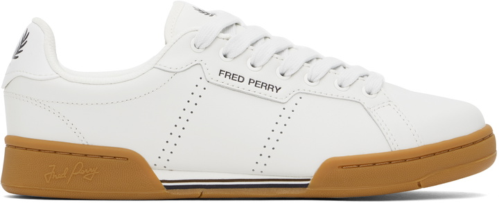 Photo: Fred Perry Off-White B722 Sneakers