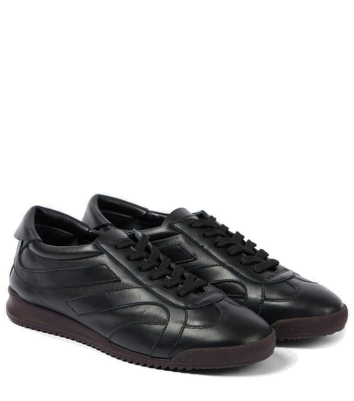 Photo: Proenza Schouler Pin leather sneakers