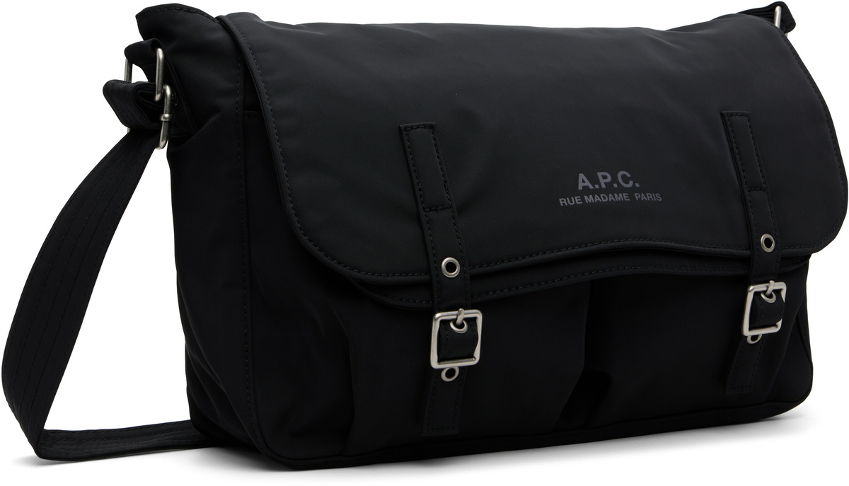 A.P.C. Black Archive Messenger Bag