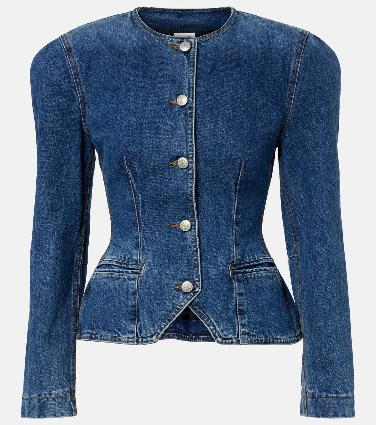 Magda Butrym Peplum denim jacket