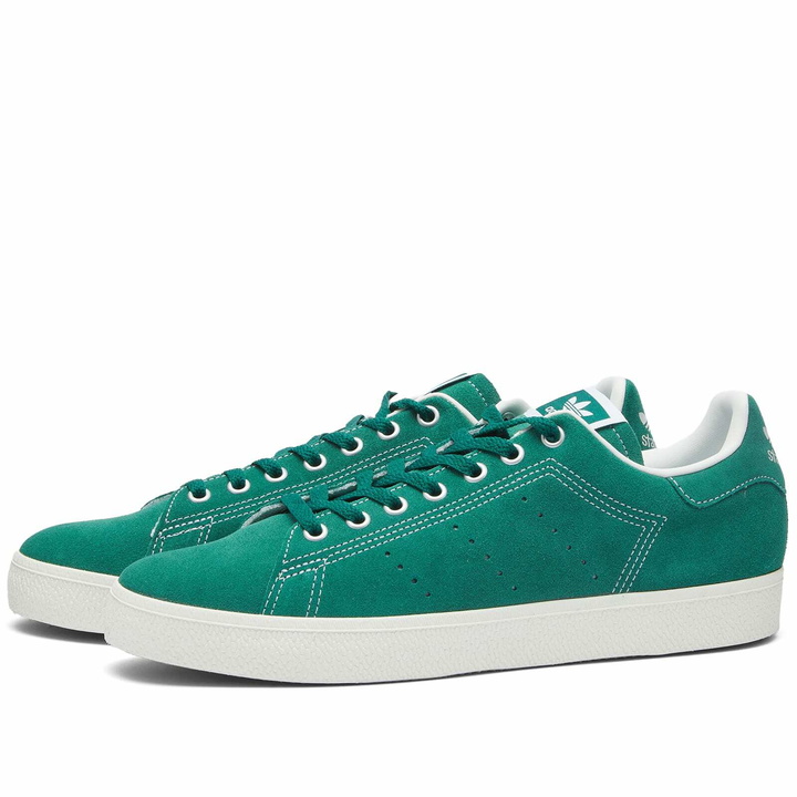 Photo: Adidas Men's Stan Smith B-Side Sneakers in Green/White/Gum