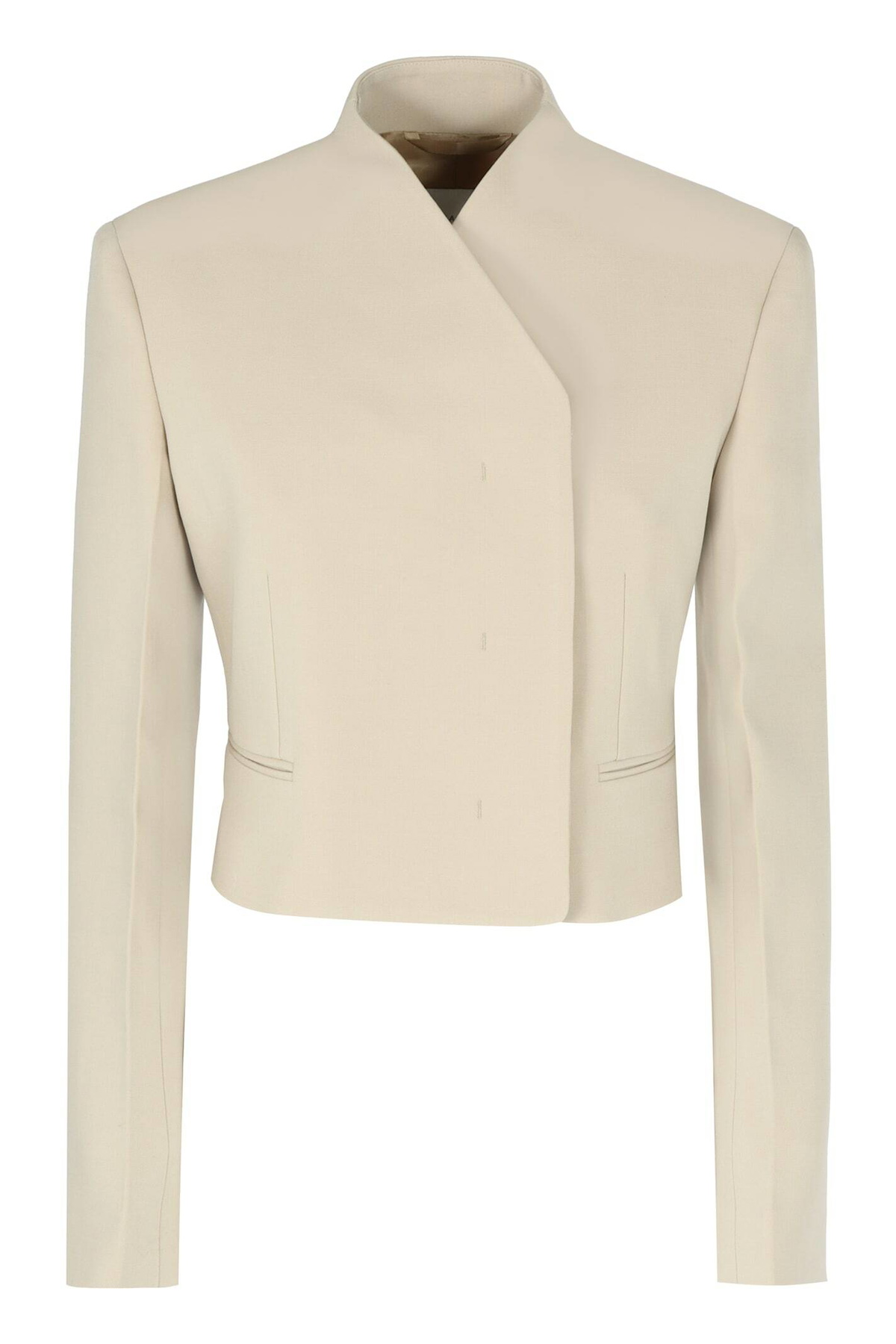 ジャケット Ferragamo Cotton Ruched Effect Jacket Ferragamo Cotton Ruched Effect Jacket Salvatore Ferragamo