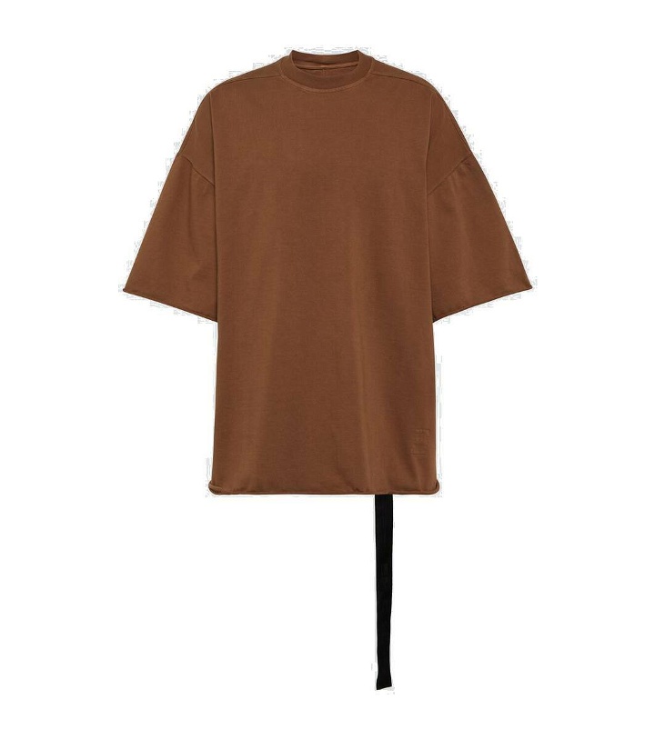 Photo: DRKSHDW by Rick Owens Tommy cotton jersey T-shirt