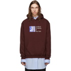 Landlord Burgundy Champion Reverse Weave Edition LUNY City Hoodie