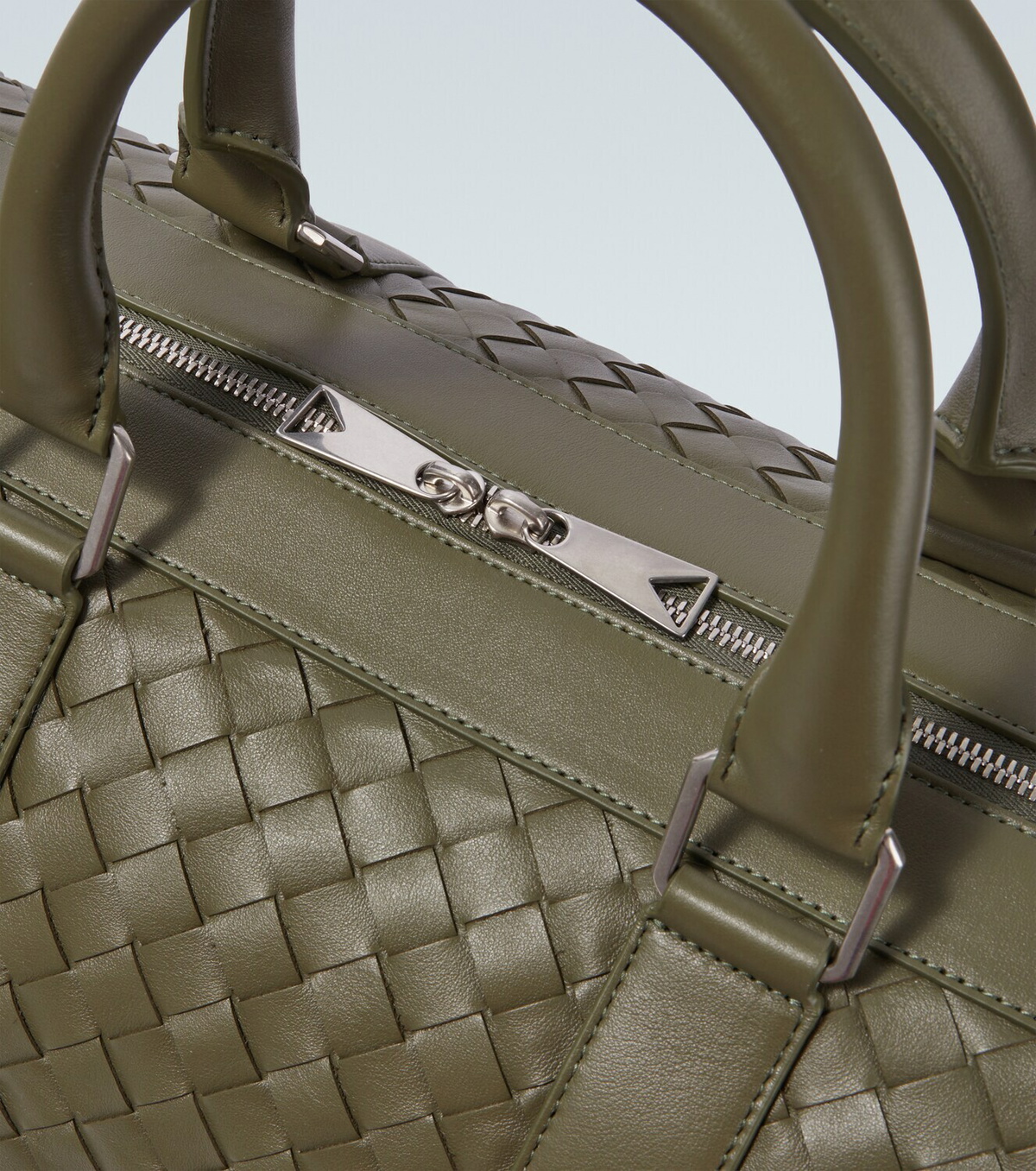 Bottega Veneta Intrecciato leather duffel bag