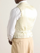 Ralph Lauren Purple label - Slim-Fit Linen and Satin Waistcoat - White