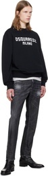 Dsquared2 Black 'Dsquared2 Milano' Cool Fit Sweatshirt