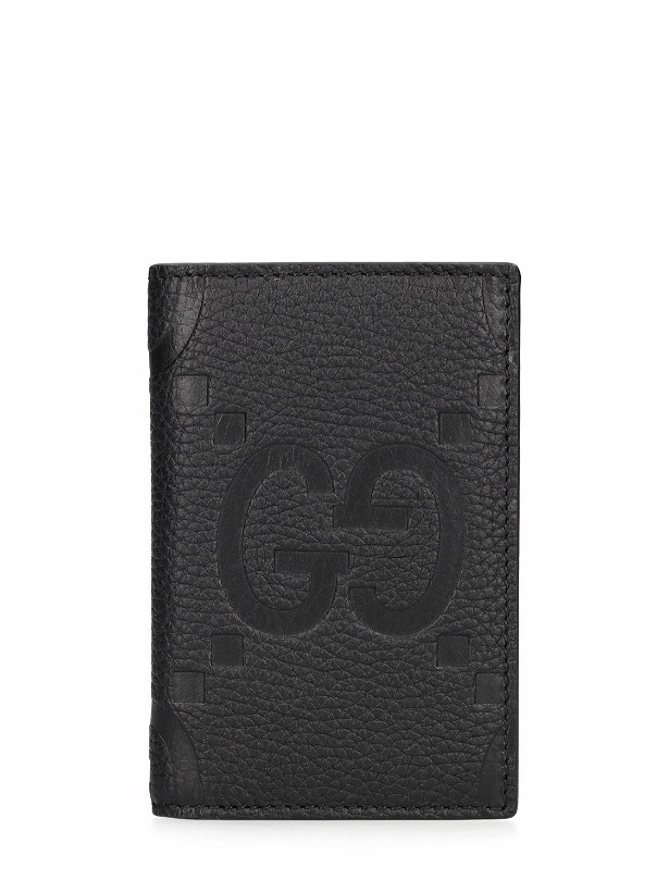 Photo: GUCCI - Gg Jumbo Leather Card Holder