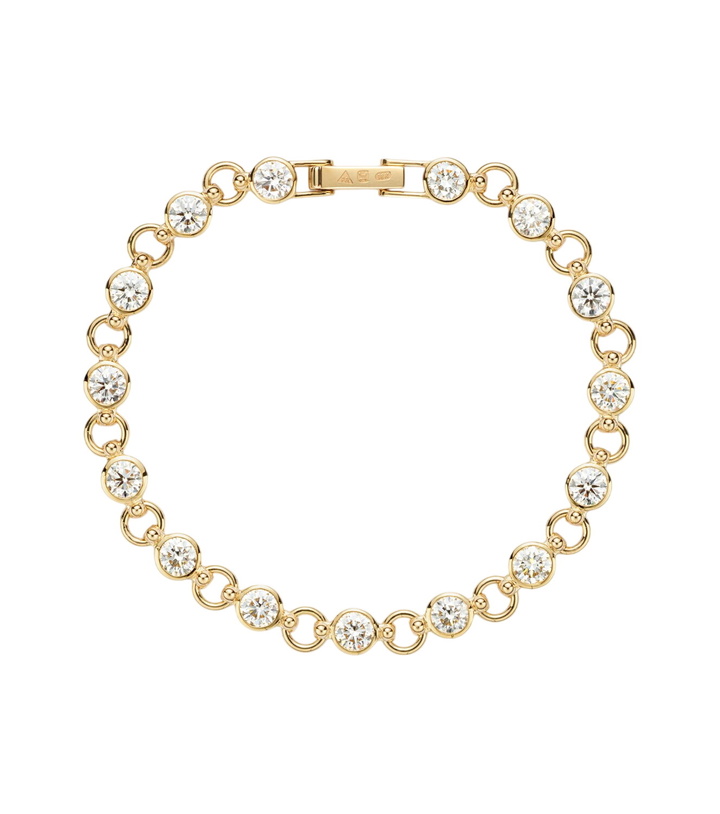 Photo: FoundRae Rivière 18kt gold chain bracelet with diamonds