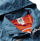 adidas Consortium - SPEZIAL Standish Logo-Appliquéd Ripstop Hooded Anorak - Blue