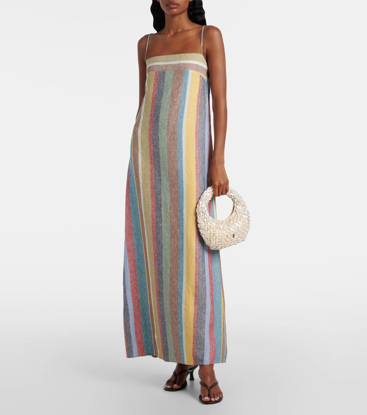 Staud Reef crochet embellished shoulder bag