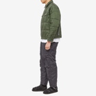 Neighborhood Men's Puff Insulated Shirt Jacket in Olive Drab