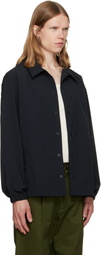 vowels Black Coach Jacket