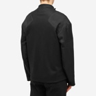 Jil Sander Men's Mock Neck Zip Jacket in Black