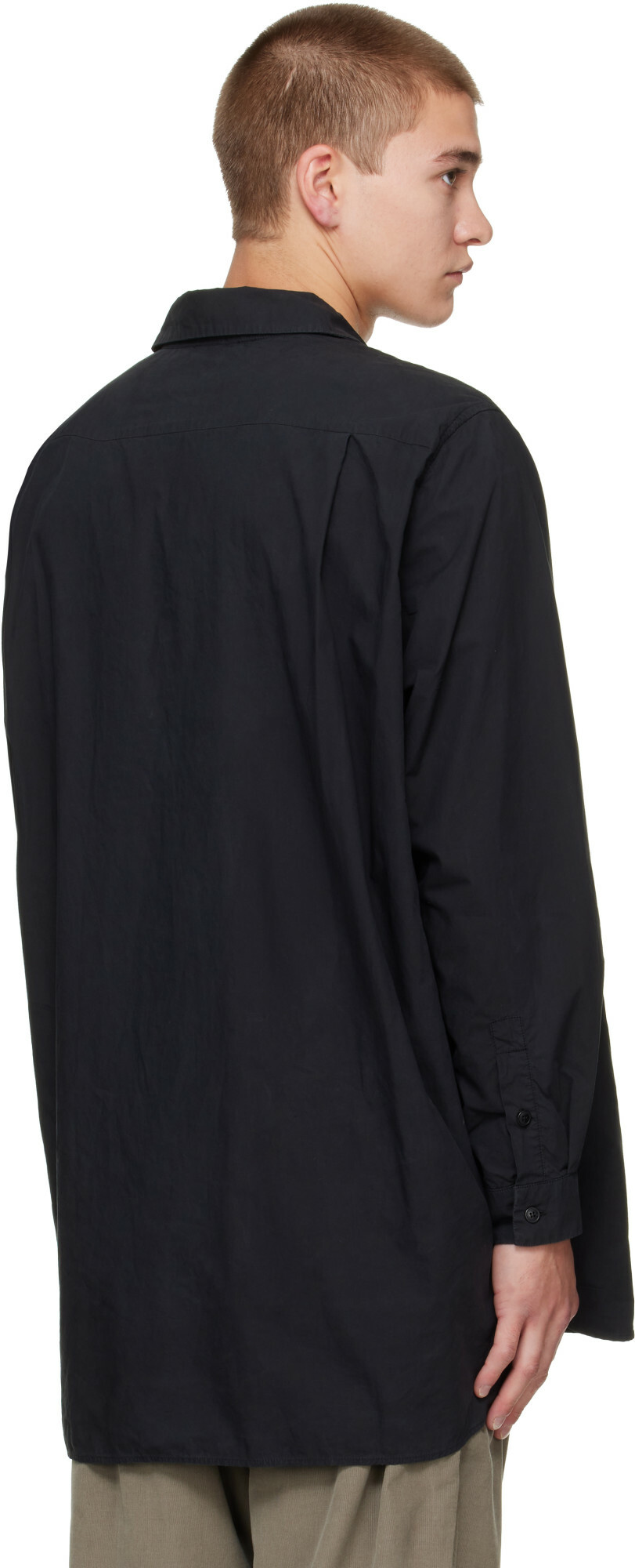 CASEY CASEY Black Ikla Pocket Shirt
