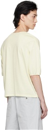 LEMAIRE Yellow Relaxed T-Shirt
