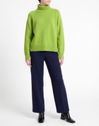 Laneus Womens Turtleneck Lime in Green